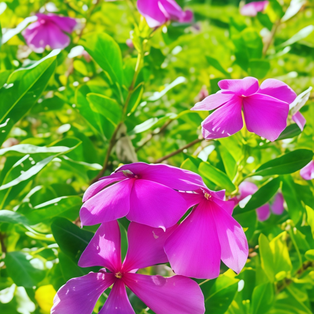 Catharanthus Roseus 'Pink' Annual Vinca Seeds