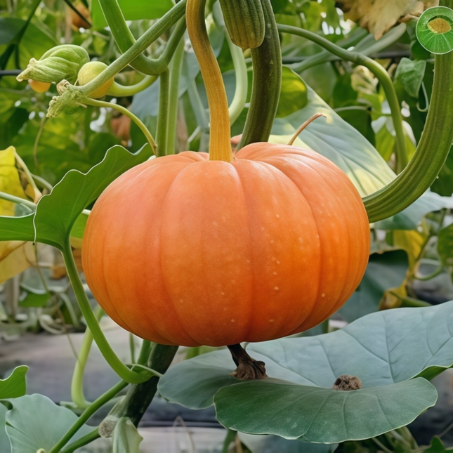 Cucurbita moschata 'Orange Red' Winter Squash Seeds