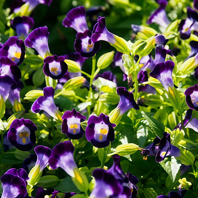 Torenia Fournieri 'Blue' Clown Flower Seeds