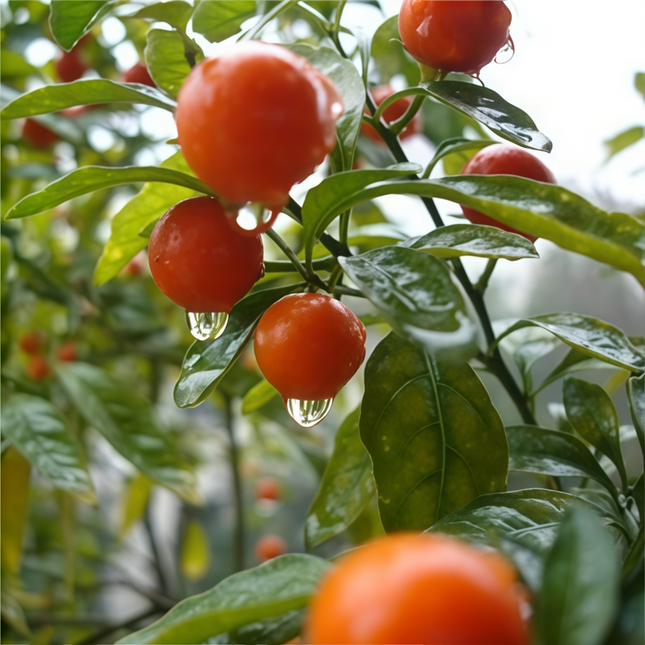 Solanum pseudocapsicum 'Red' Jerusalem Cherry Seeds