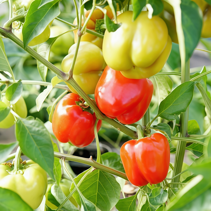 Capsicum annuum var. annuum 'Multicolored' Ornamental Pepper Seeds