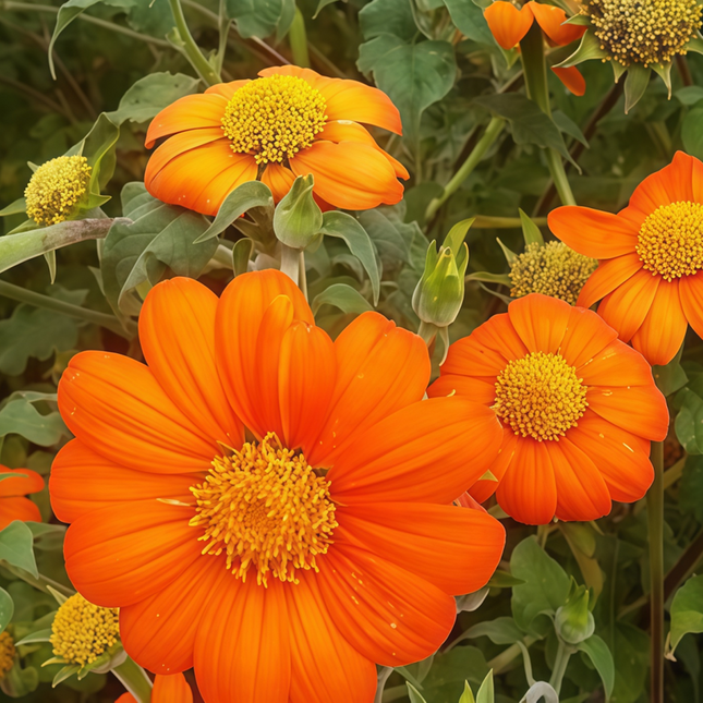 Tithonia Rotundifolia 'Orange' Mexican Sunflower Seeds
