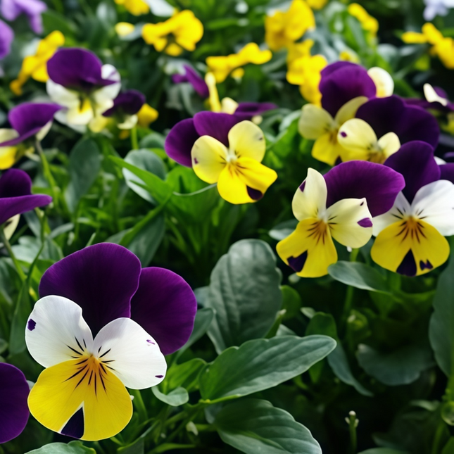Viola Cornuta 'Lighthouse Series' Butterfly Viola Seeds