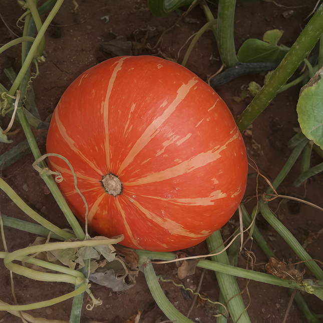 Cucurbita moschata 'Orange Red' Winter Squash Seeds