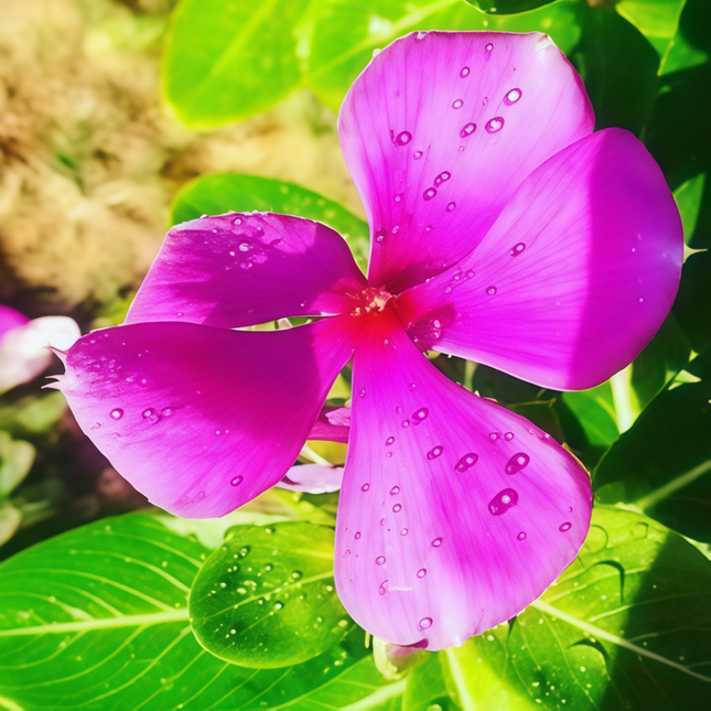 Catharanthus Roseus 'Pink' Annual Vinca Seeds