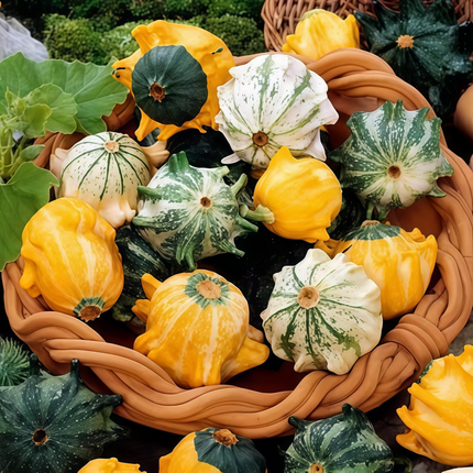 Cucurbita moschata 'Mix' Winter Squash Blend Seeds