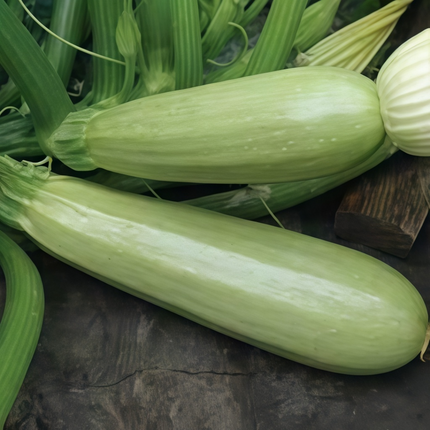 Cucurbita pepo 'Green' Summer Squash Seeds